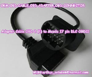 Adapter Cable Obd 2 F To Mazda 17 Pin Dlc Obdii