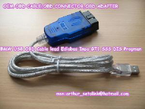 Bmw Usb Obd Cable Lead Ediabas Inpa Gt1 Sss Dis Progman