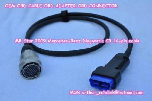 Mb Star 2009 Mercedes-benz Diagnostic C3 16-pin Cable