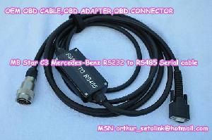 Mb Star C3 Mercedes-benz Rs232 To Rs485 Serial Cable