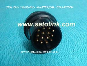 benz 14pin obd ii connector adapter