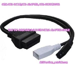 Oem Vag Vw Audi 2x2 2 2 16 Pin Obd2 Adapter Cable