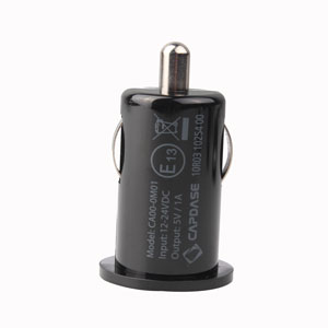Usb Car Charger For Iphone Capdase 3g / 3gs / 4 / Ipod Black1