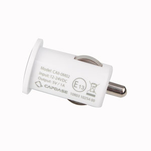 Usb Car Charger For Iphone Capdase 3g / 3gs / 4 / Ipod White