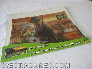 Xbox360 3d Animation Crystal Skin Protection