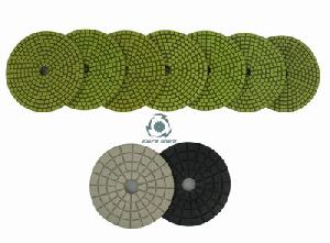 olive wet polishing pads applicable angle machine