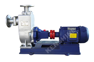 zw priming sewage pump