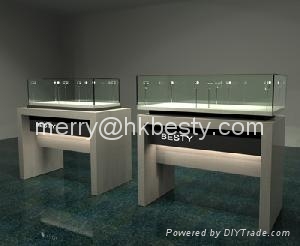 Modern Display Counter For Jewellery And Watch In Store And Mall