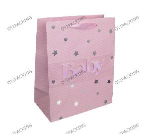 2011 New Style Pink Baby Fashional Paper Bag