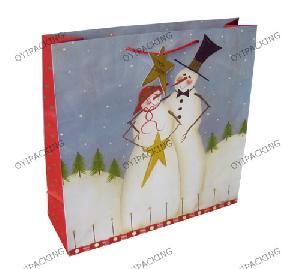 Wedding In Christmas Day Shopping Bag