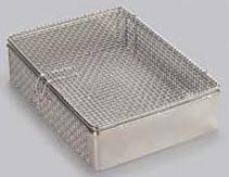 metal autoclave basket