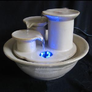 indoor porcelain fountain
