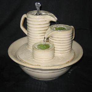 coffee pot shape ceramic water fountain