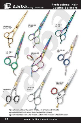 Titanium Coated Scissors