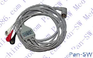 Colin One Piece Ecg Cable With Leadwire