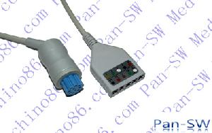 Datex Five Lead Ecg Trunk Cable