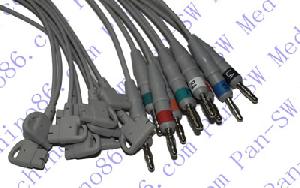 hp 10 ecg cable leadwire