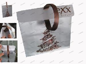 2011 exx italy envelop packaging gift bag