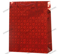 Festival Red Heart Popular Shopping Bag