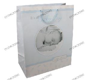 It Is A Baby Boy Sleeping Shopping Bag