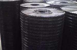 Black Mild Steel Welded Mesh