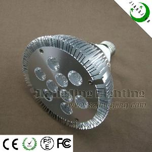 Good Aluminum High Power E27 Led Par 38 Light 9w