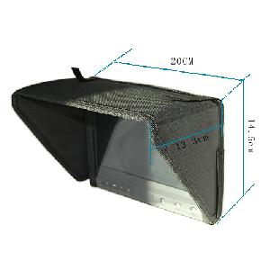 Coollcd 8 Inch Sunhood / Sunshade For 8 Inch On Camera Lcd Field Monitor