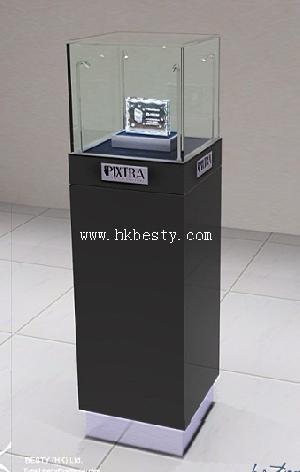 Famous Brand Jewellery Jewerly Display Tower In Claasical Black