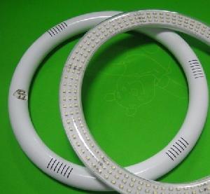 16w Circular Fluorescent Led Lamp Light , Outer Diameter 300mm Clear Or Frost Cover