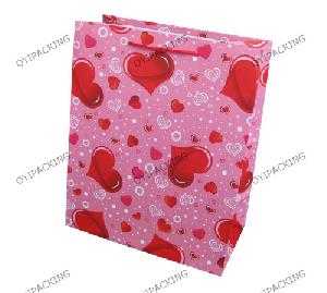 Love Heart For Valentine Festival Paper Bag