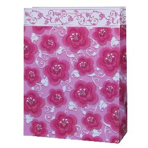 Pink Rose For Love Shopping Bag