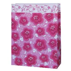 Pink Rose For Love Shopping Bag