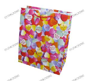 Sweet Heart Kisses Me Baby Loving Shopping Bag