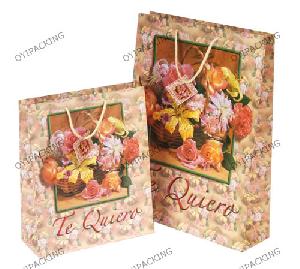 quiera fashional flower paper bag valentine