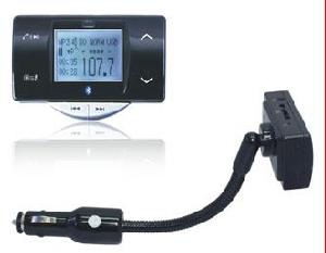 Bluetooth Car Kit With Fm Transmitter As-8100