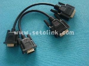 Obd Cable Db9pin Male To Db15pin Male