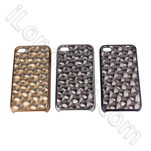 Fisheye Styles Hard Plastic Cases For Iphone 4-black
