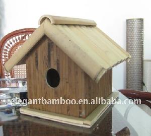 Bamboo Bird Houses / Feeders Bbf-08