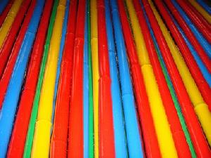 colored tonkin tsinglee bamboo stick