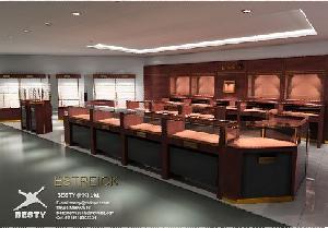 Luxury Jewelry Store Design And Showcase Made By Hkbesty Limited