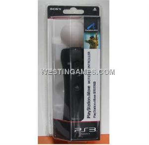 Motion Controller Black For Sony Playstation 3 Ps3 Move Oem