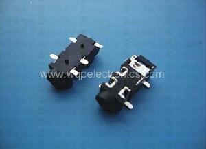 wqp pj3270e c 3 5mm audio connectors phone jacks smt surface mount