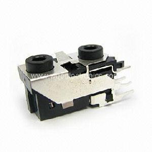 Wqp-pj3940a 3.5mm Phone Jacks 1 / 8 Inch Audio Connectors Dip Type