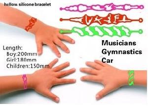 Previous Next Hollow Silicone Bracelet / Tattoo Silicone Wristband