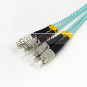 om3 duplex fc fiber optic patch cable
