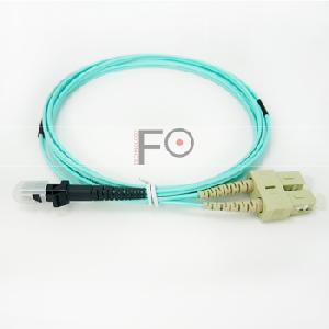 om3 duplex mtrj sc patch cord