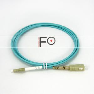 om3 simplex sc lc patch cord