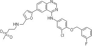 Lapatinib Almost White Crystalline Powder