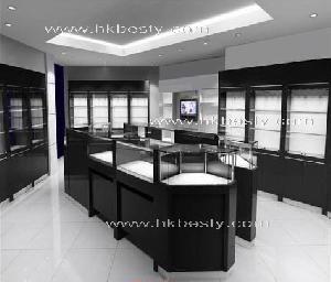 High Quality Jewelry Displays And Jewellery Showroom Design