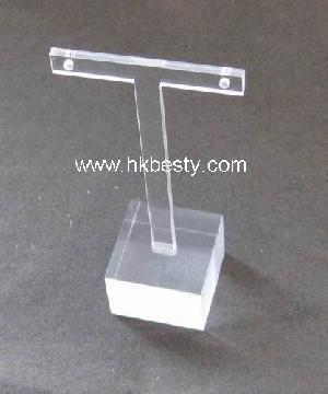 T Bust Earring Display Stand And Is Made Bt Acrylic